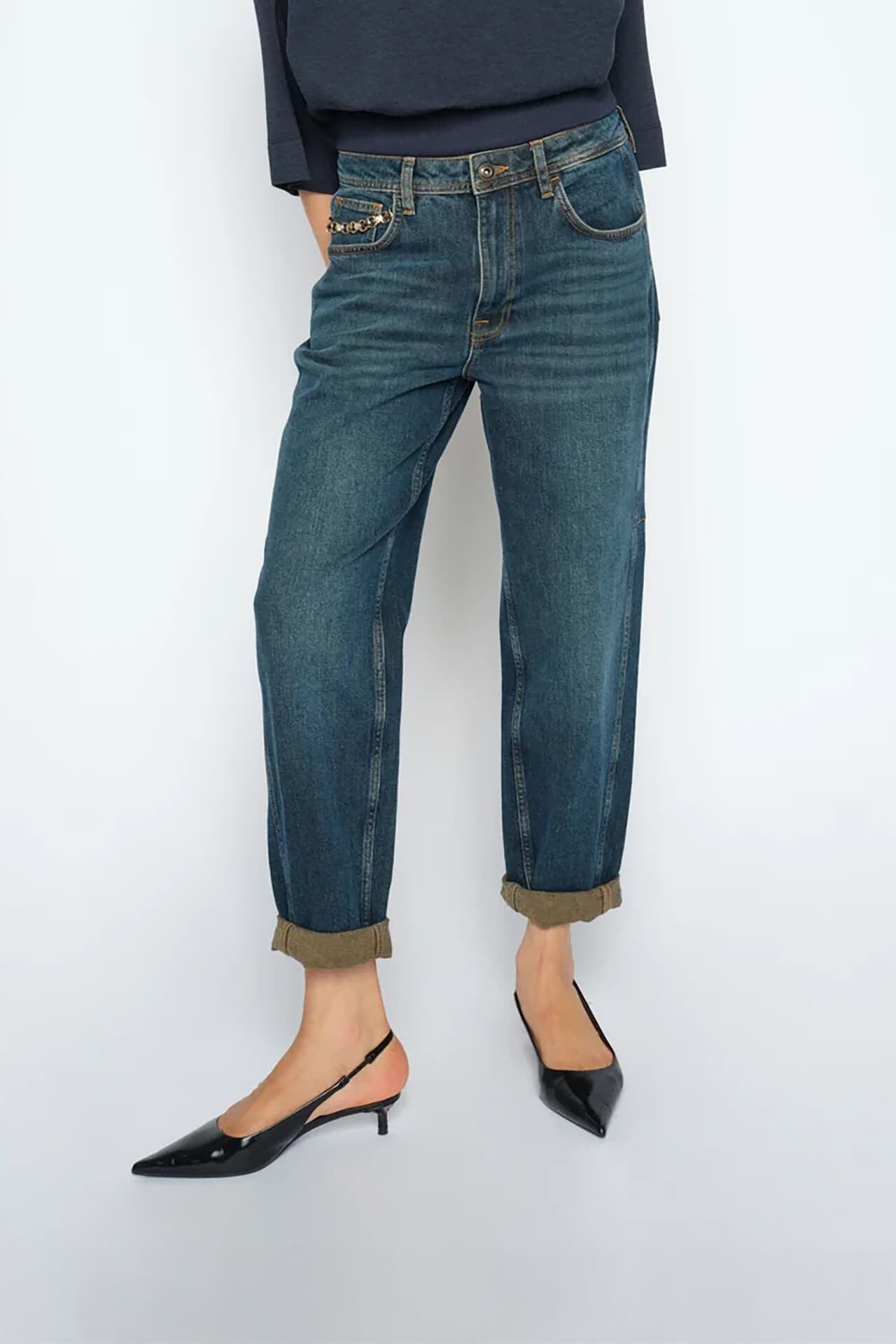 Mos Mosh Broek Galleon Jeans Light