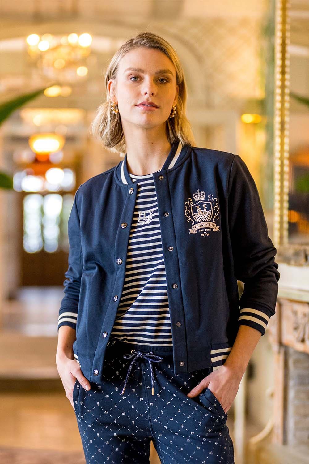 HV Society Vest Anneroos Navy