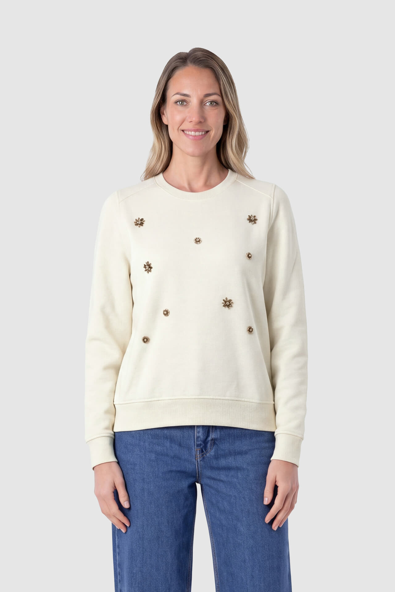 HV Society Sweater Adriana Off White