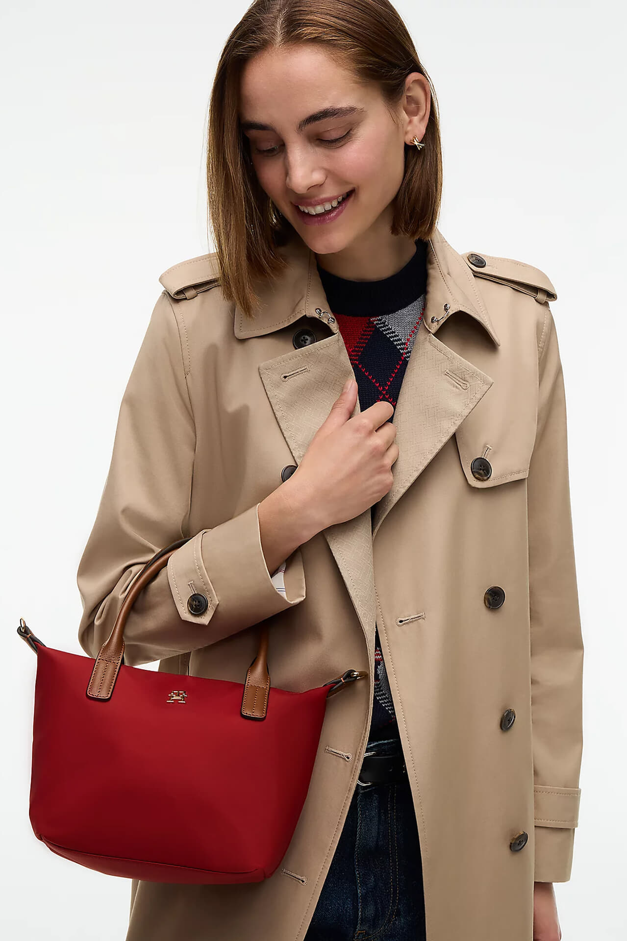 Tommy Hilfiger Tas Mini Tot Popette Rood