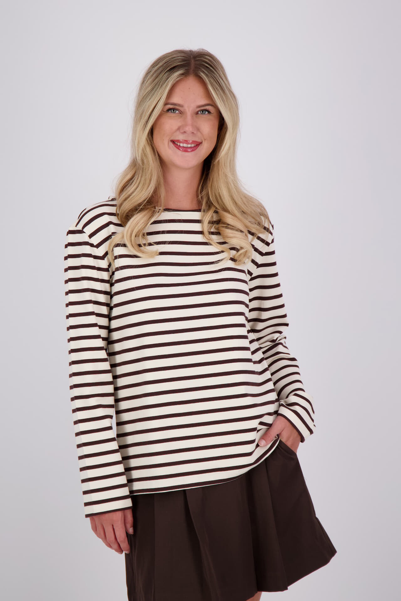 The Shirt Project Top Streep Bruin