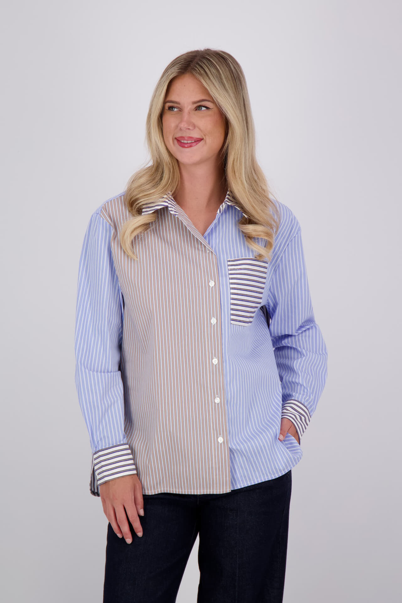 The Shirt Project Blouse  Blauw