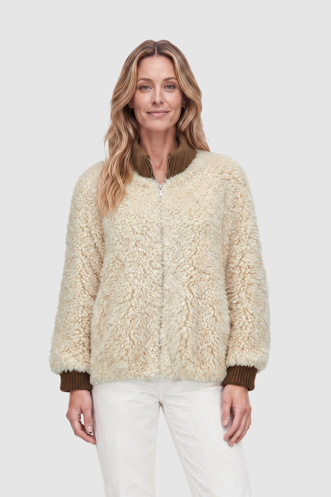 The Shirt Project Jas Teddy Beige