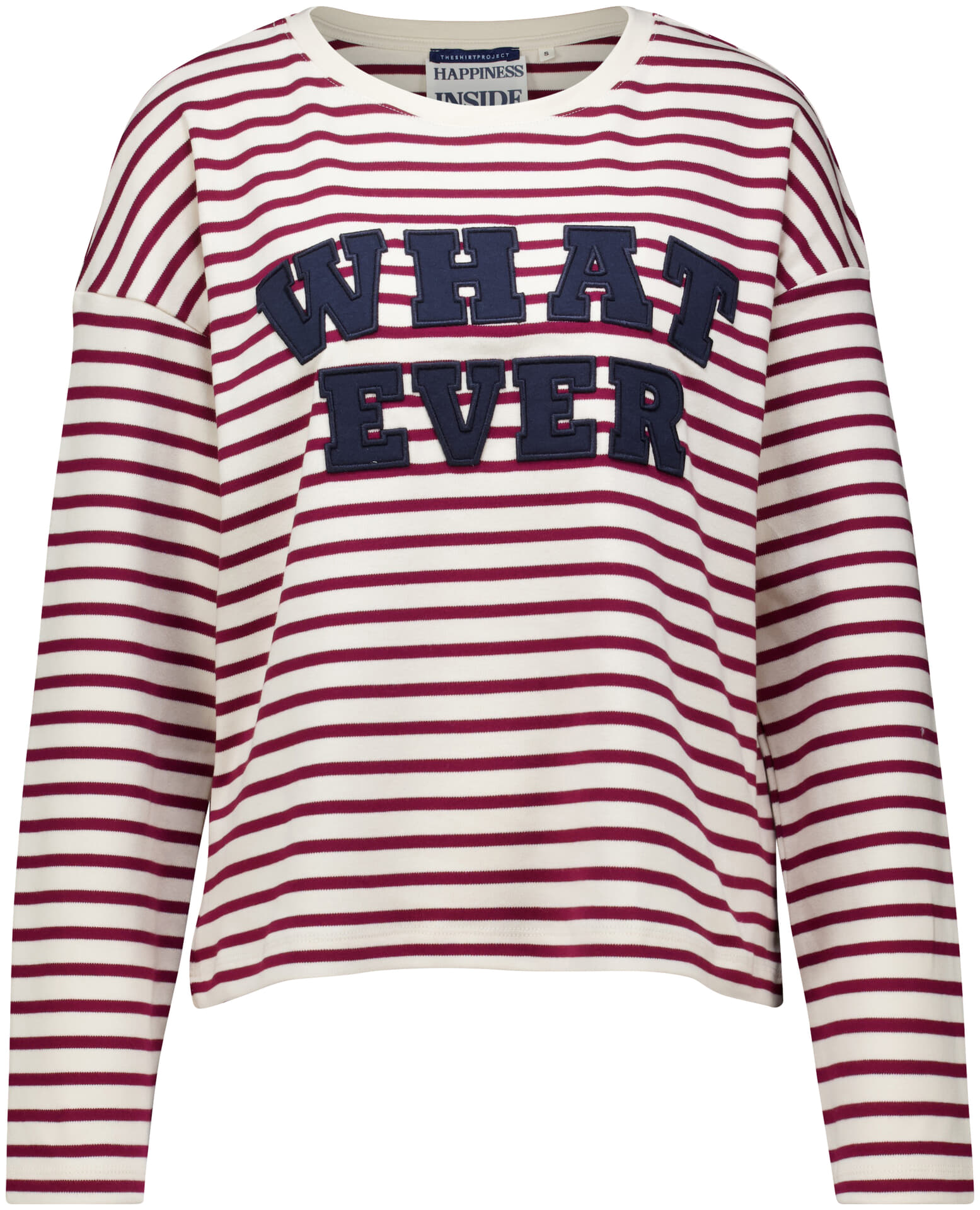 The Shirt Project Top Bordeaux Rood