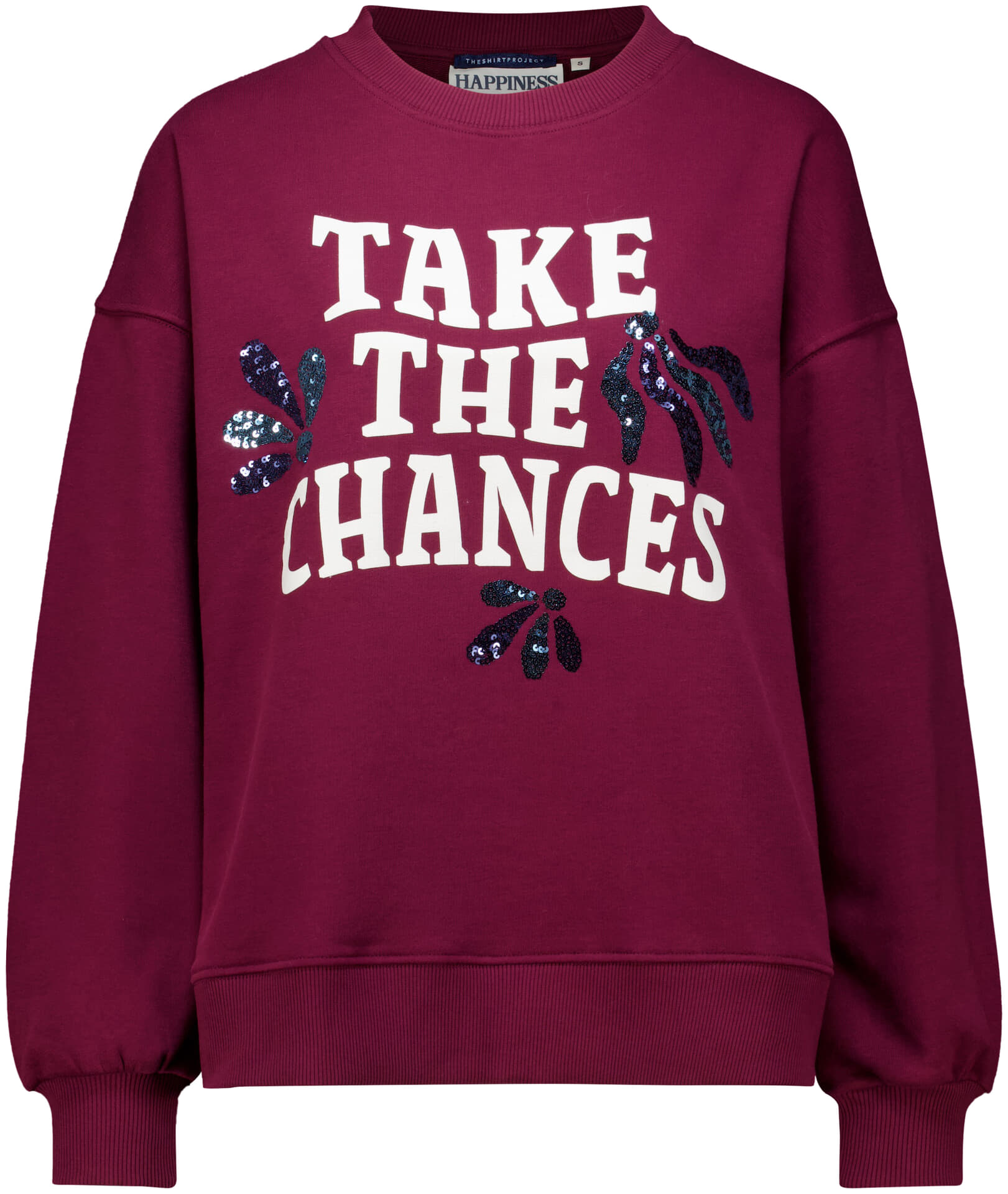 The Shirt Project Sweater Bordeaux Rood