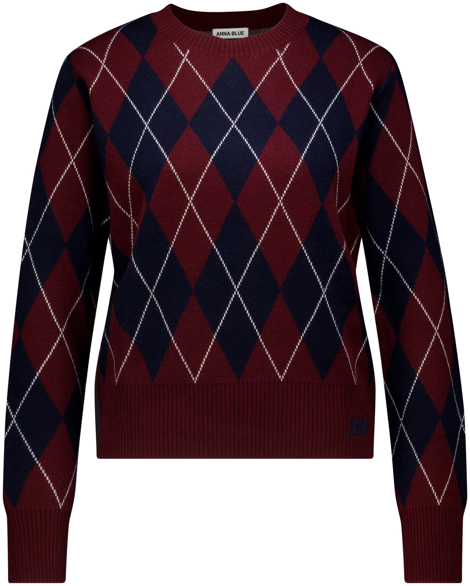 Anna Blue Trui Maeve Bordeaux Rood