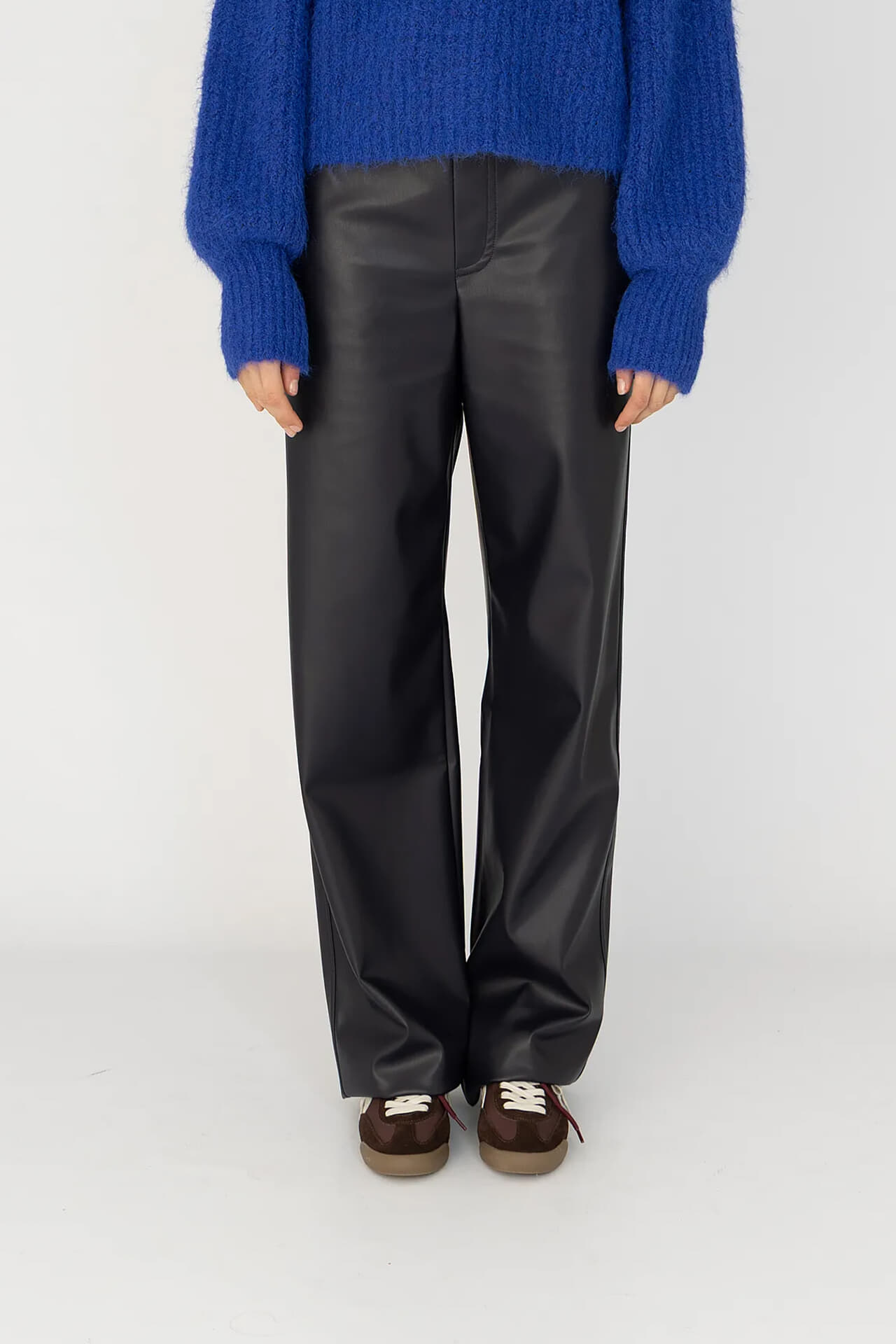 Anna Blue Broek Den Navy
