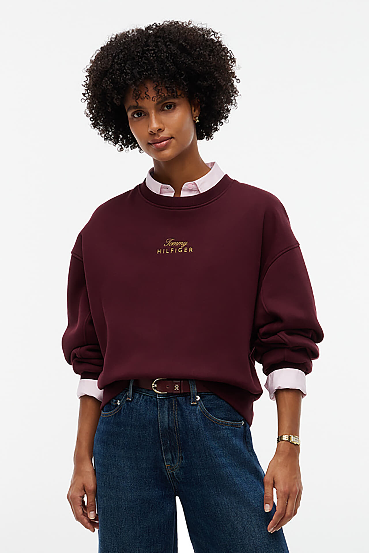 Tommy Hilfiger Sweater Bordeaux Rood
