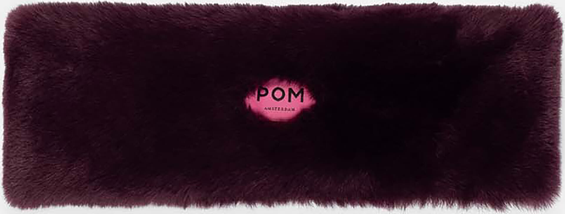 Pom Amsterdam Hoofdband Caitlyn Dark Plum Paars