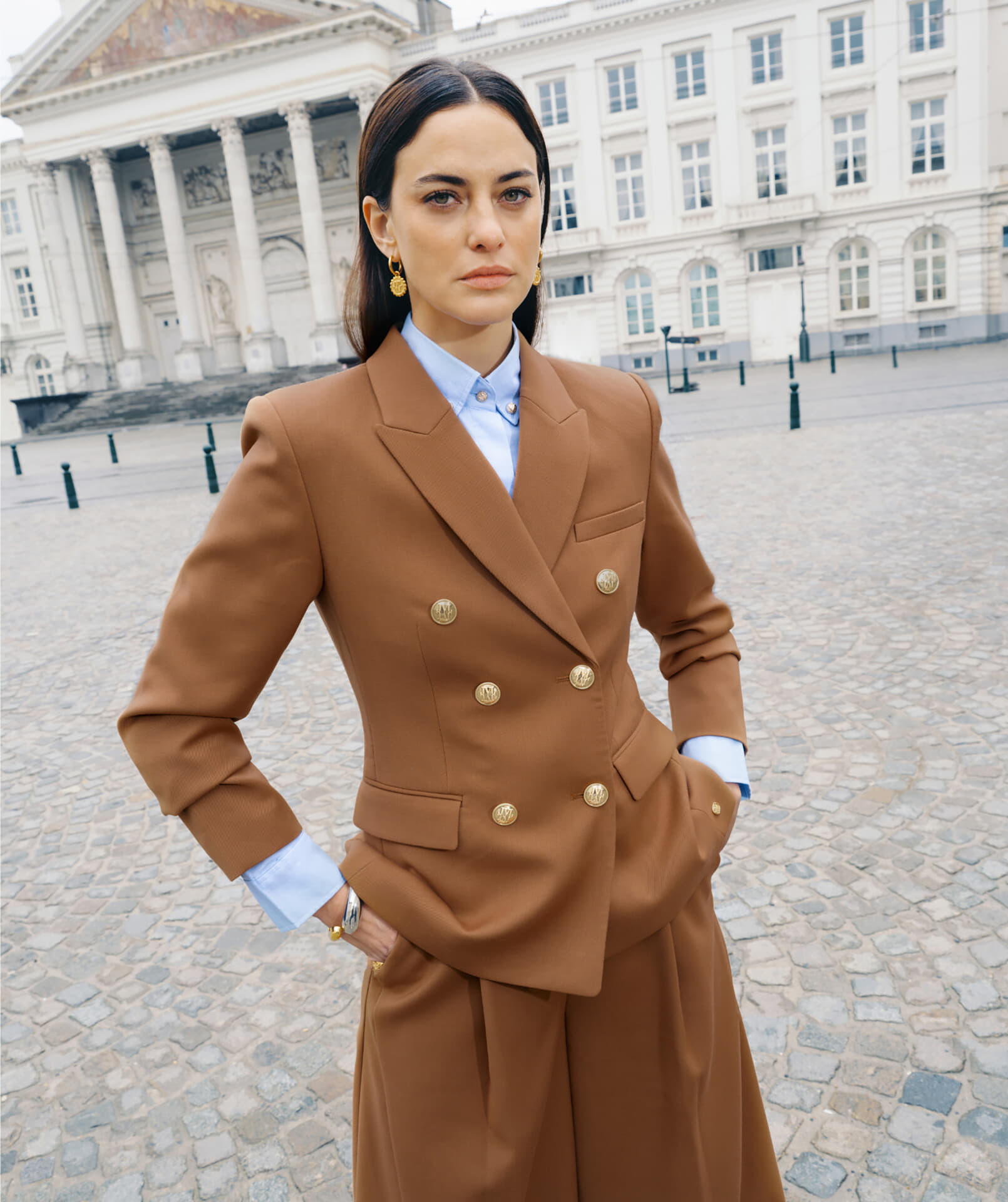 Josh V Blazer Heidi Cognac