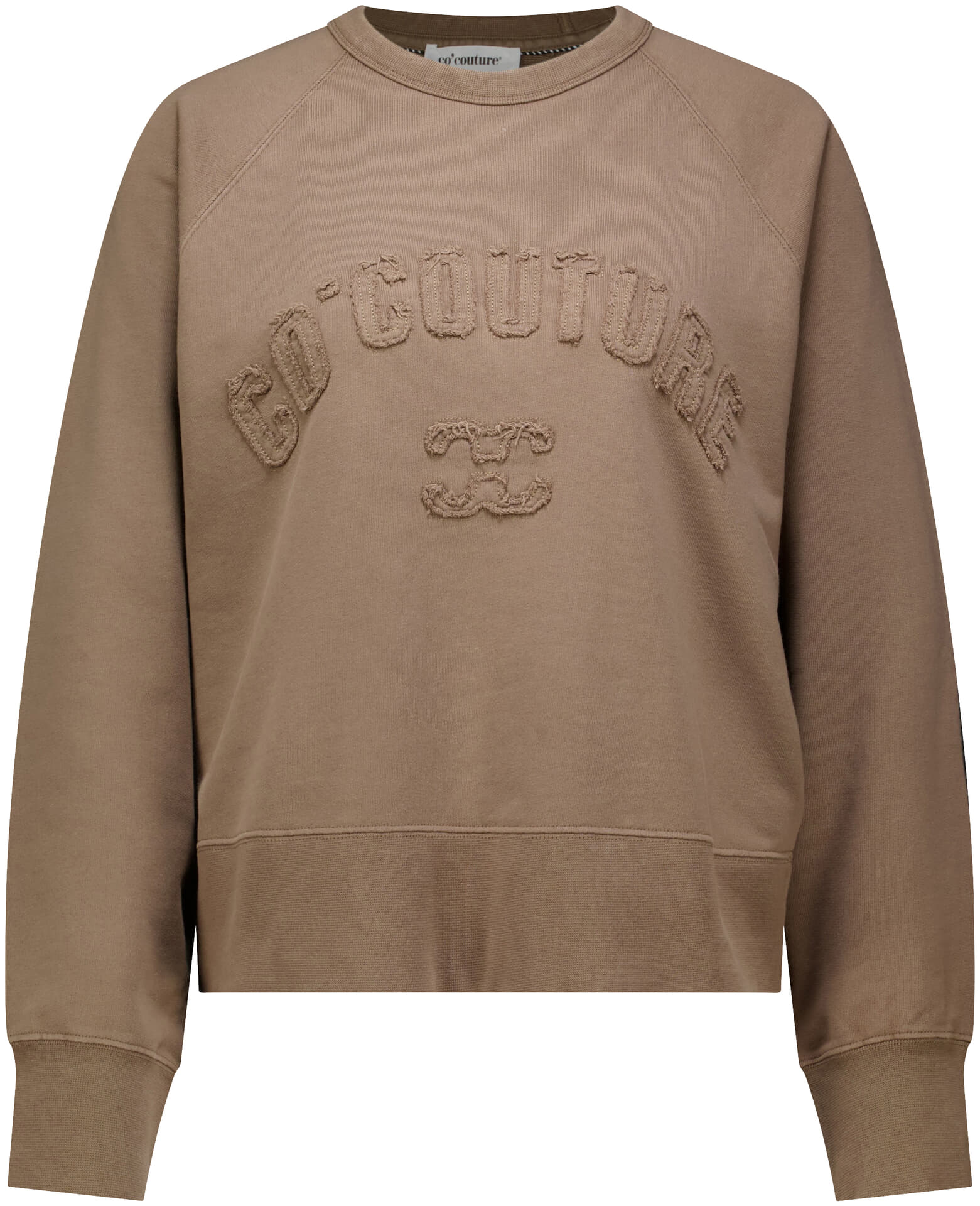 Co'couture Sweater Eris Patch Bruin