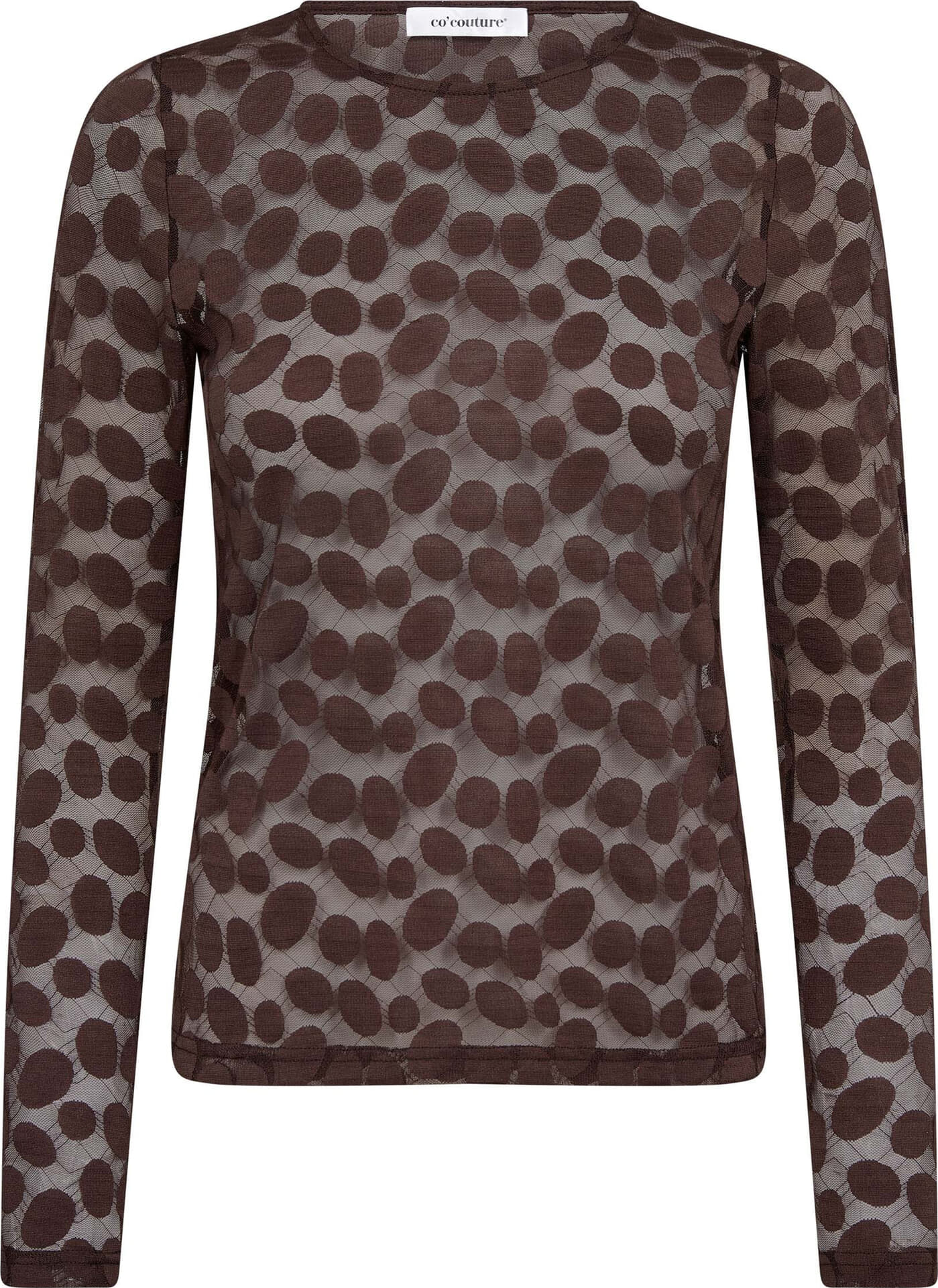 Co'couture Top Penola O-neck Bruin