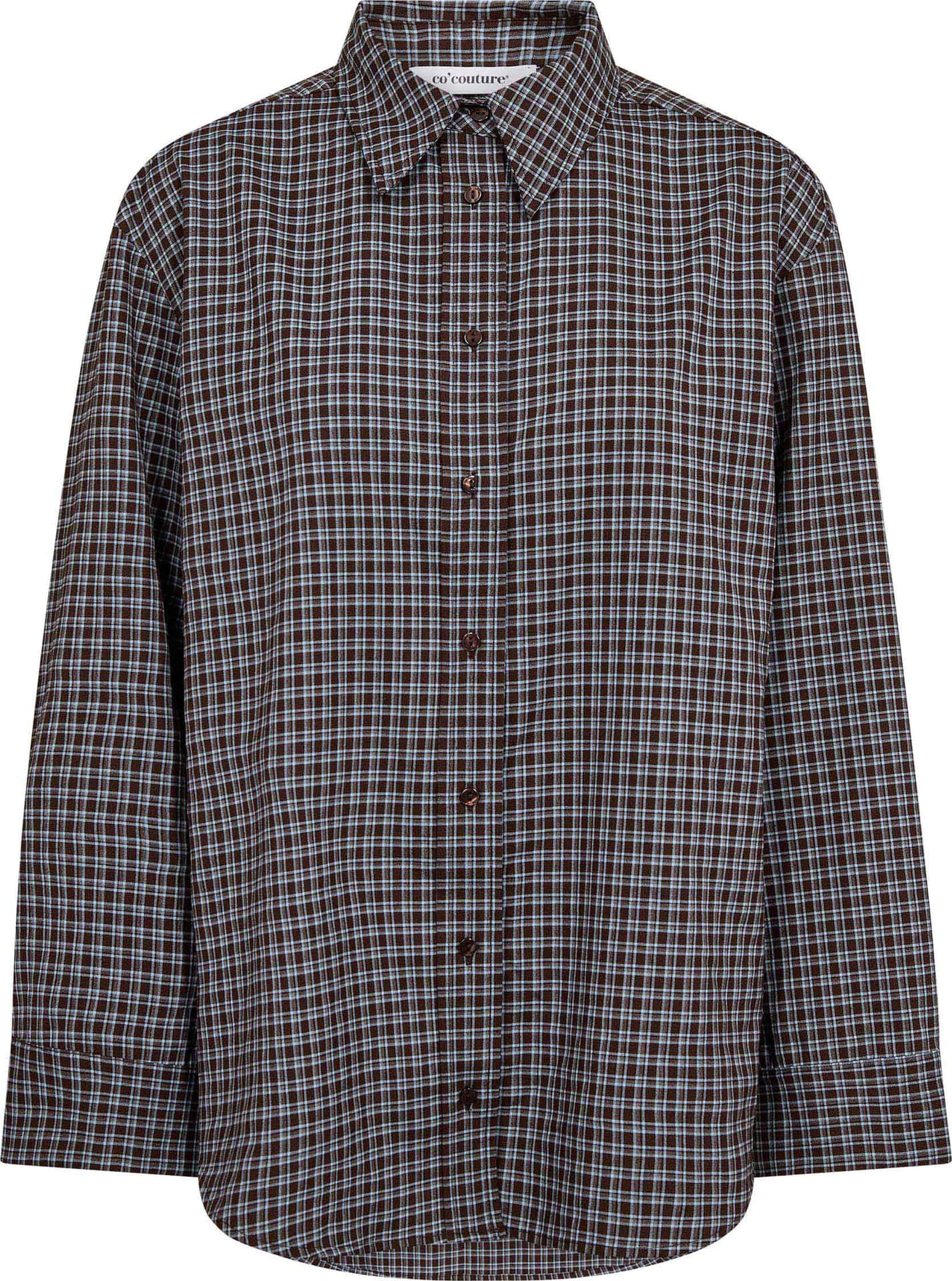 Co'couture Blouse Odem check cuff Multi