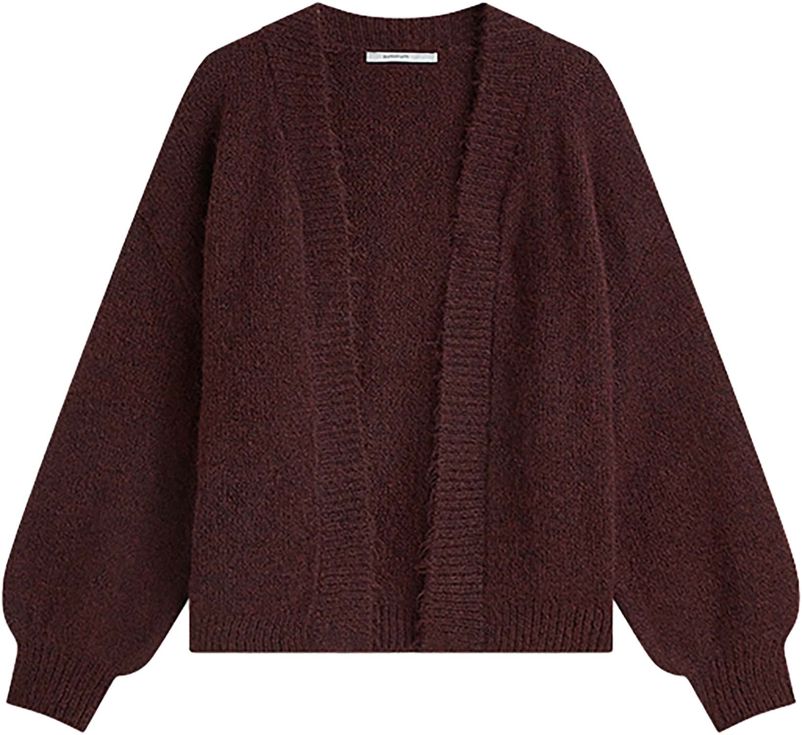 Summum Vest Cozy Bordeaux Rood