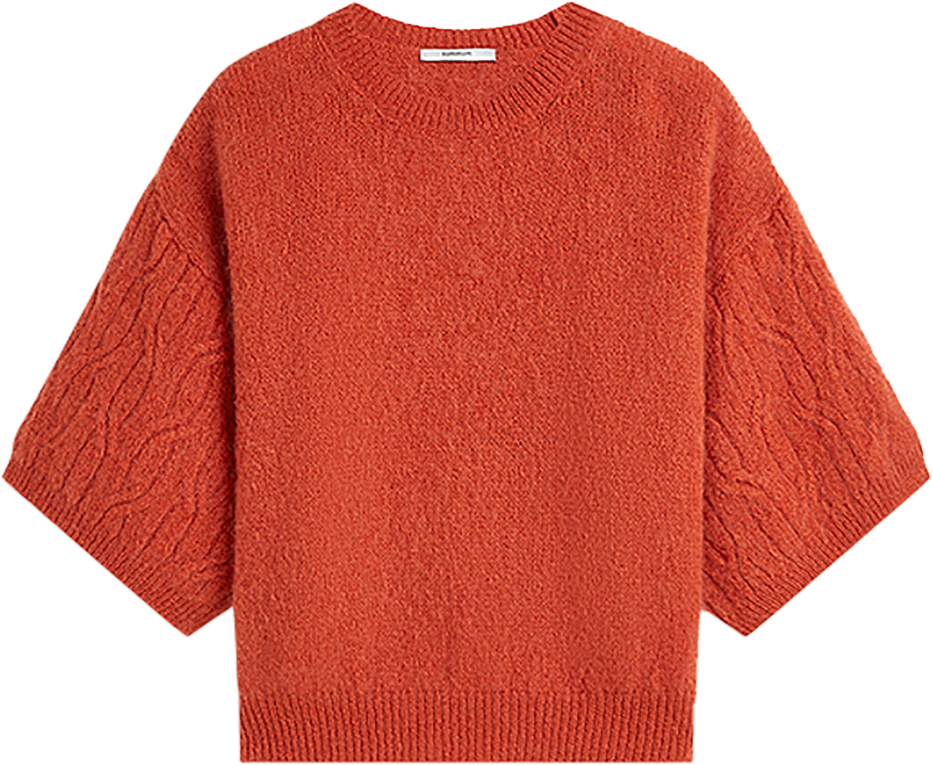 Summum Trui Boxy Mohair Wol Rood
