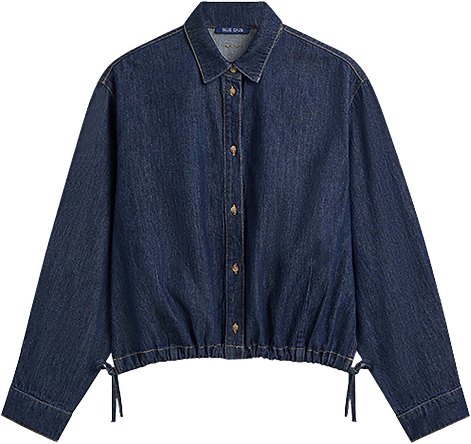 Summum Spijkerblouse Jeans donker