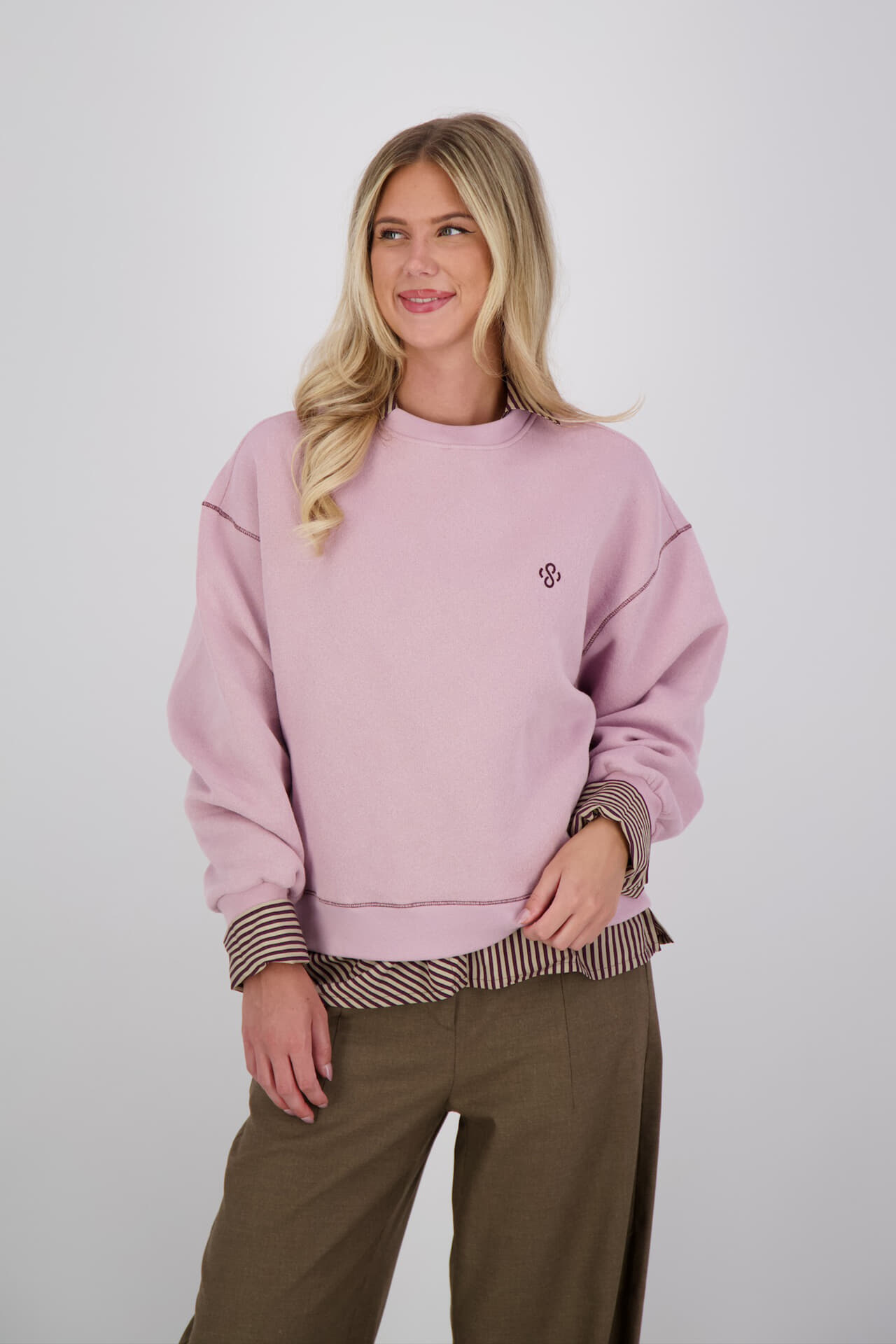 Summum Sweater  Roze