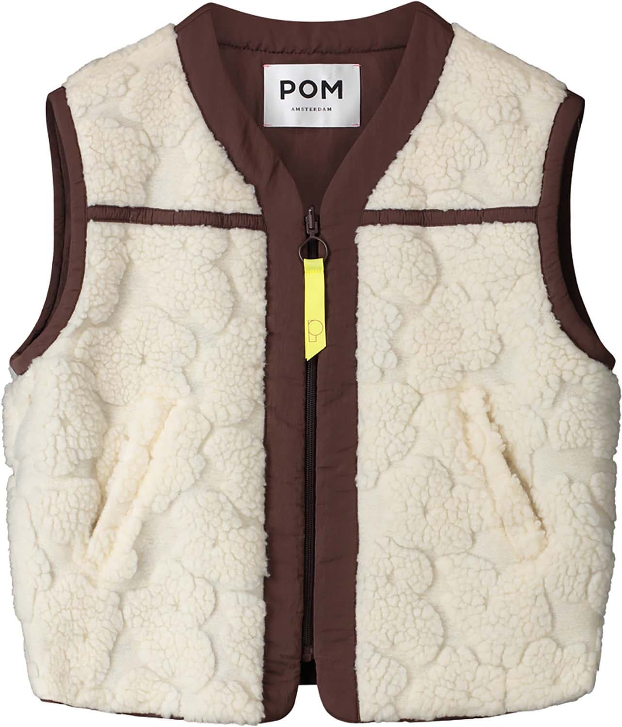Pom Amsterdam Gilet Gigi Beige