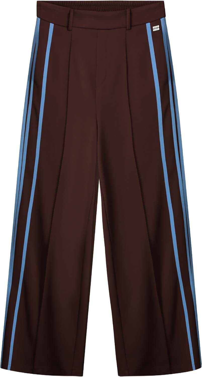 Pom Amsterdam Broek Nora Chocolate Bruin