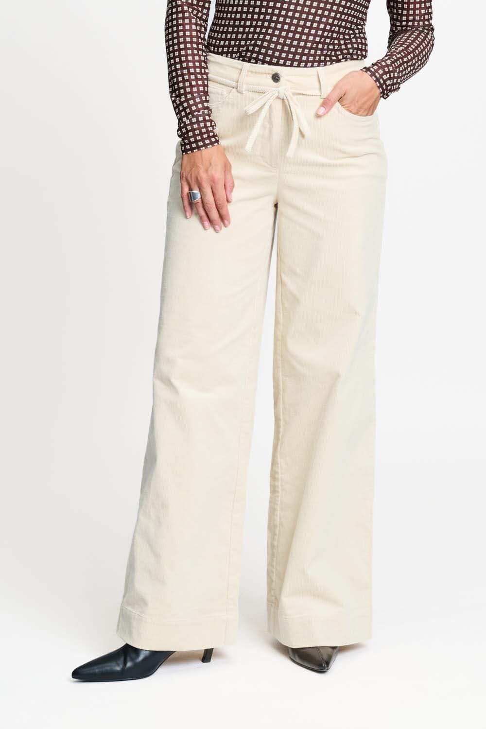 Pom Amsterdam Broek Amy Beige
