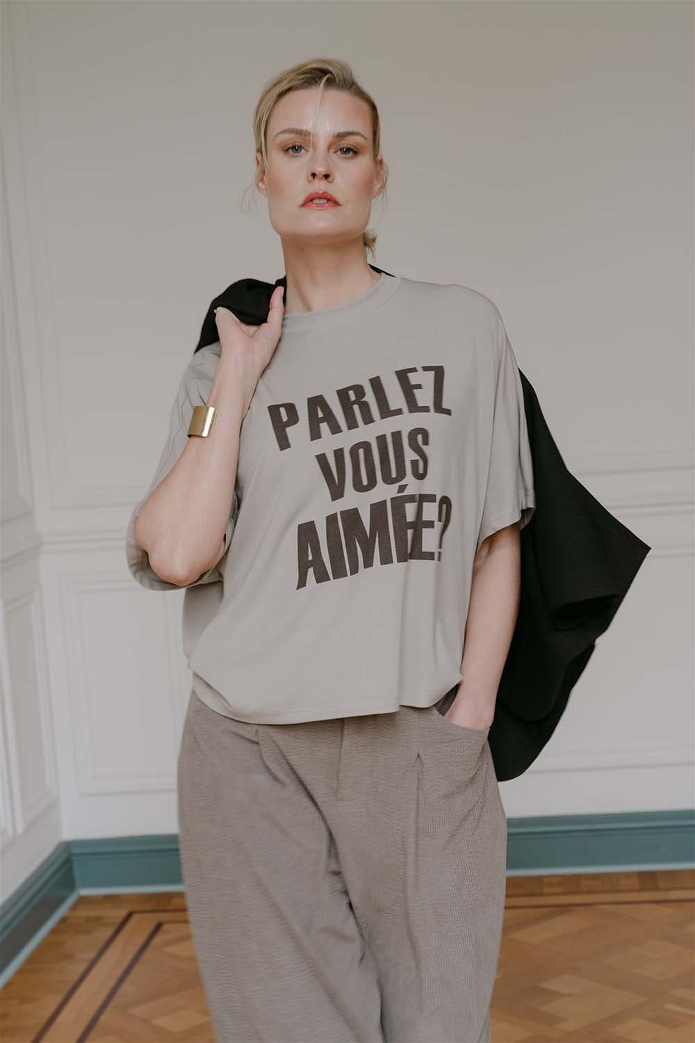 Aimée The Label Top Elara Bruin