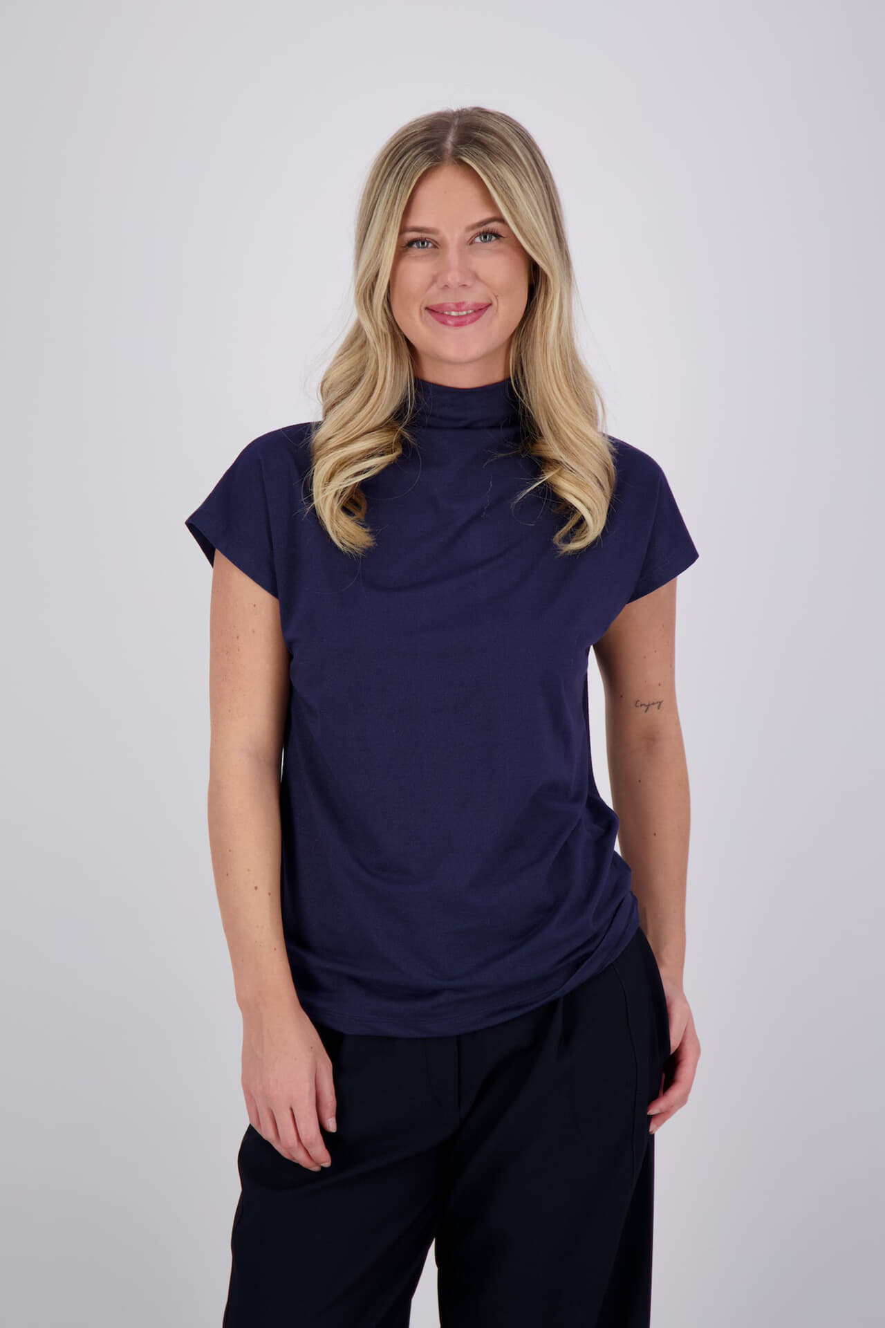 Aimée The Label Top Mandy Navy