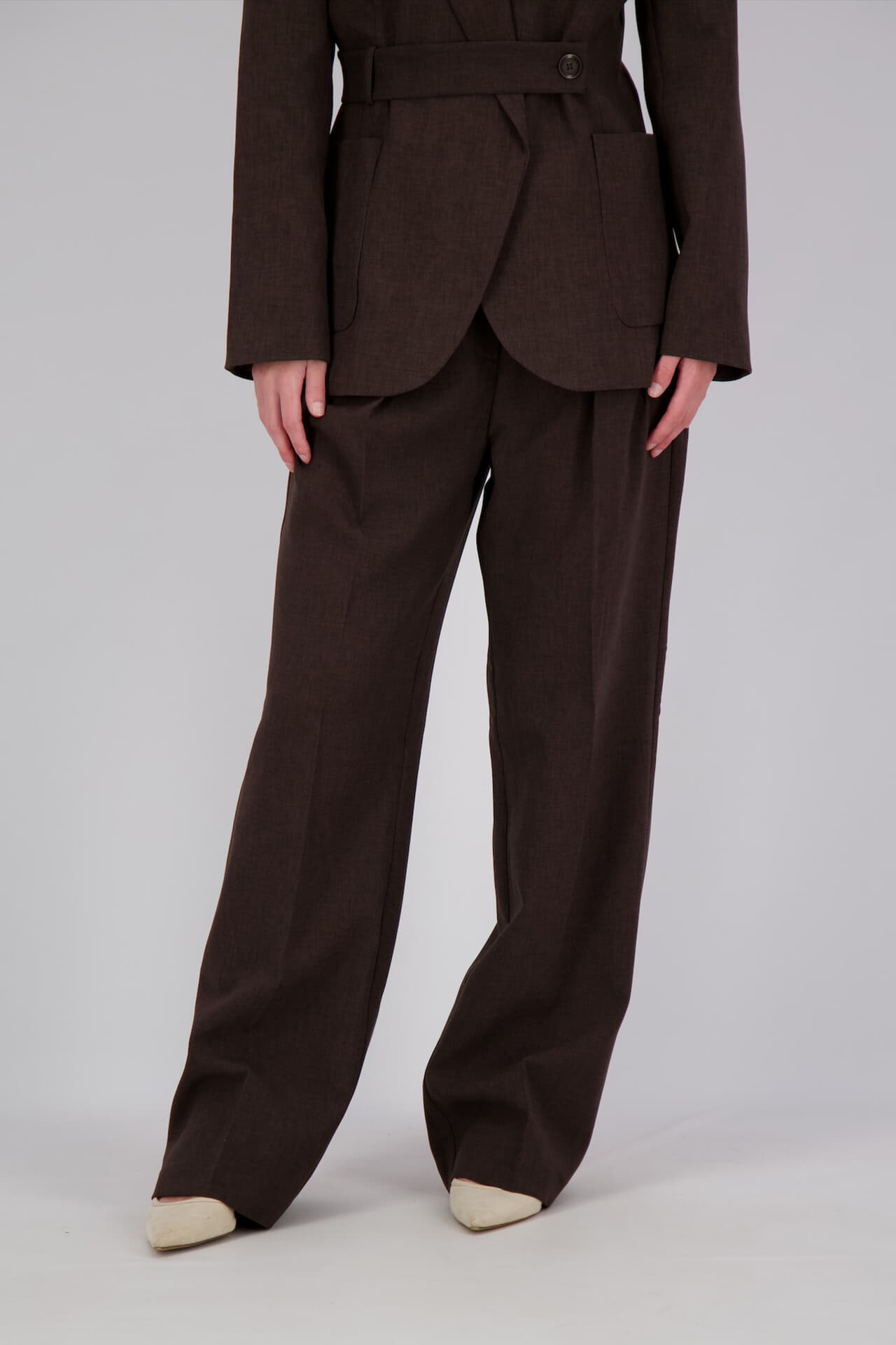 Aimée The Label Broek Ocean Bruin