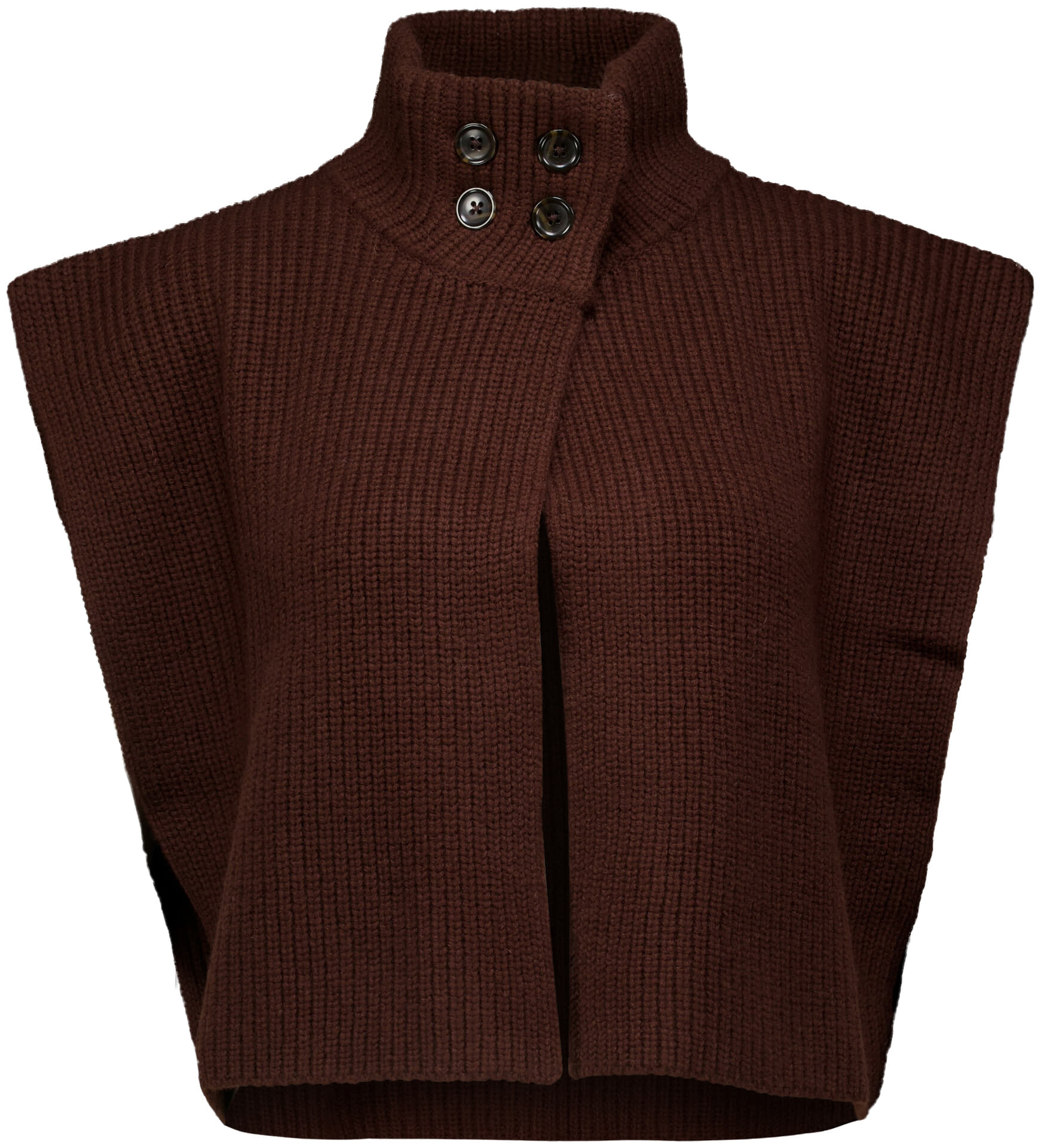 Aimée The Label Gilet Thoren Bruin