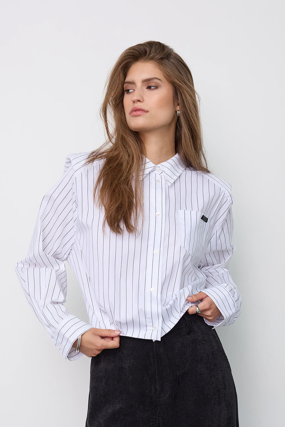 Co'couture Blouse Riven Wit