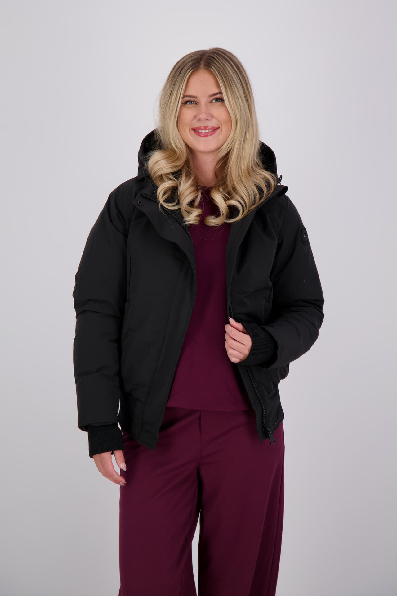 Airforce Bomber Jacket Zwart