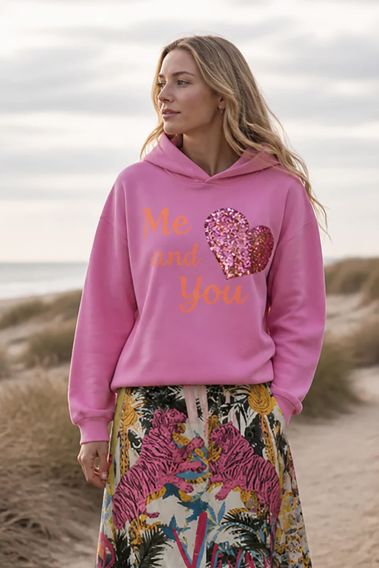 Miss Goodlife Sweater Roze