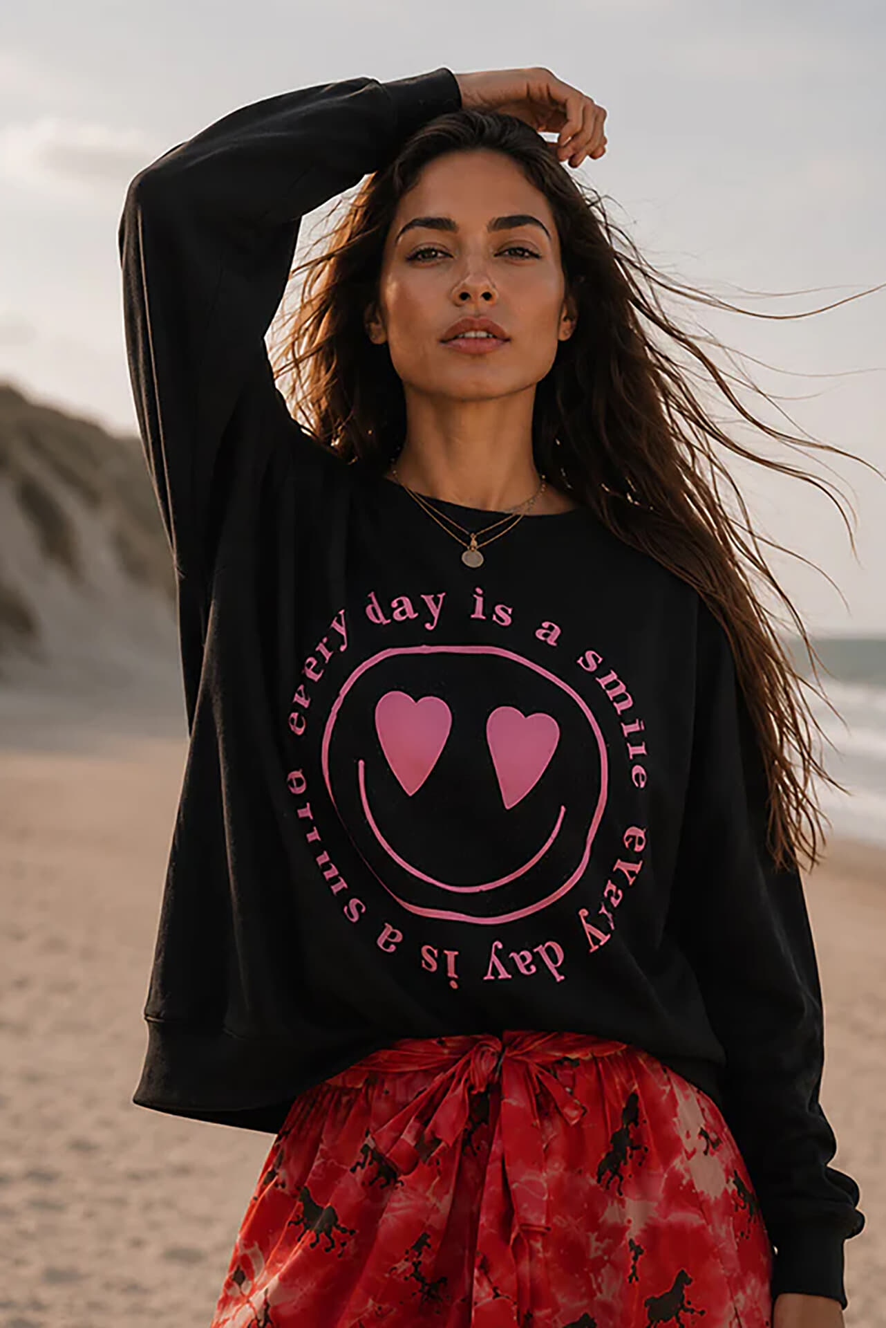 Miss Goodlife Sweater Zwart