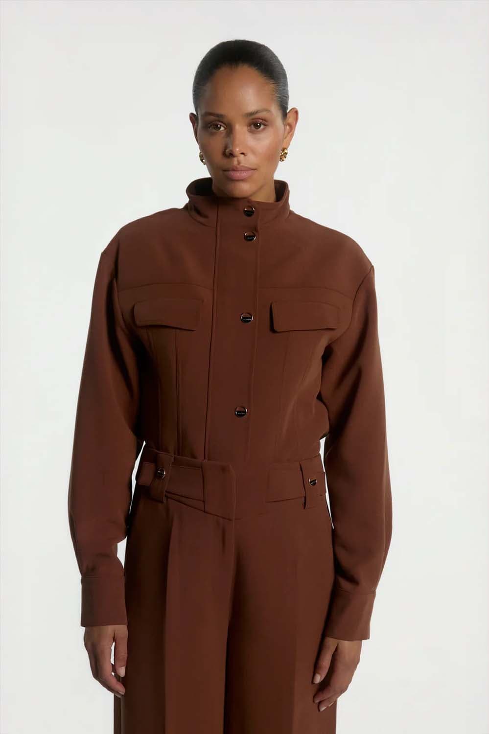 Aaiko Blazer Auray Brick