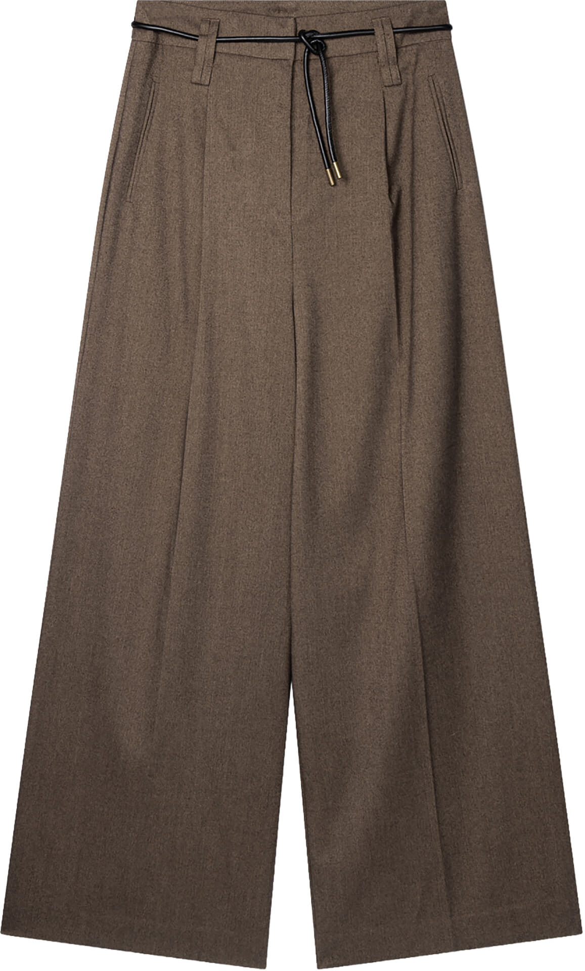 Aaiko Broek Hailey Tweed Bruin