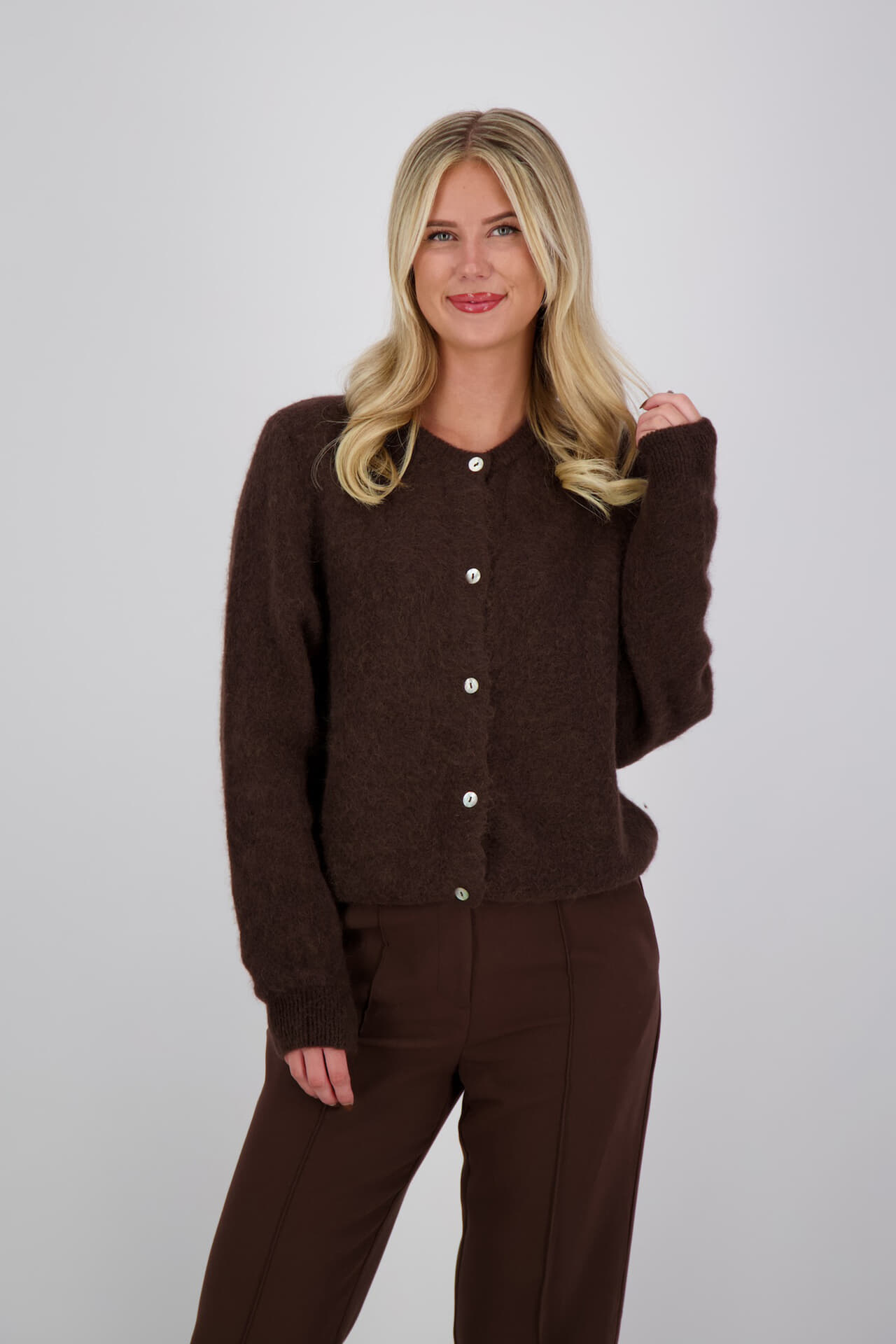 Aaiko Vest Lorys Bruin