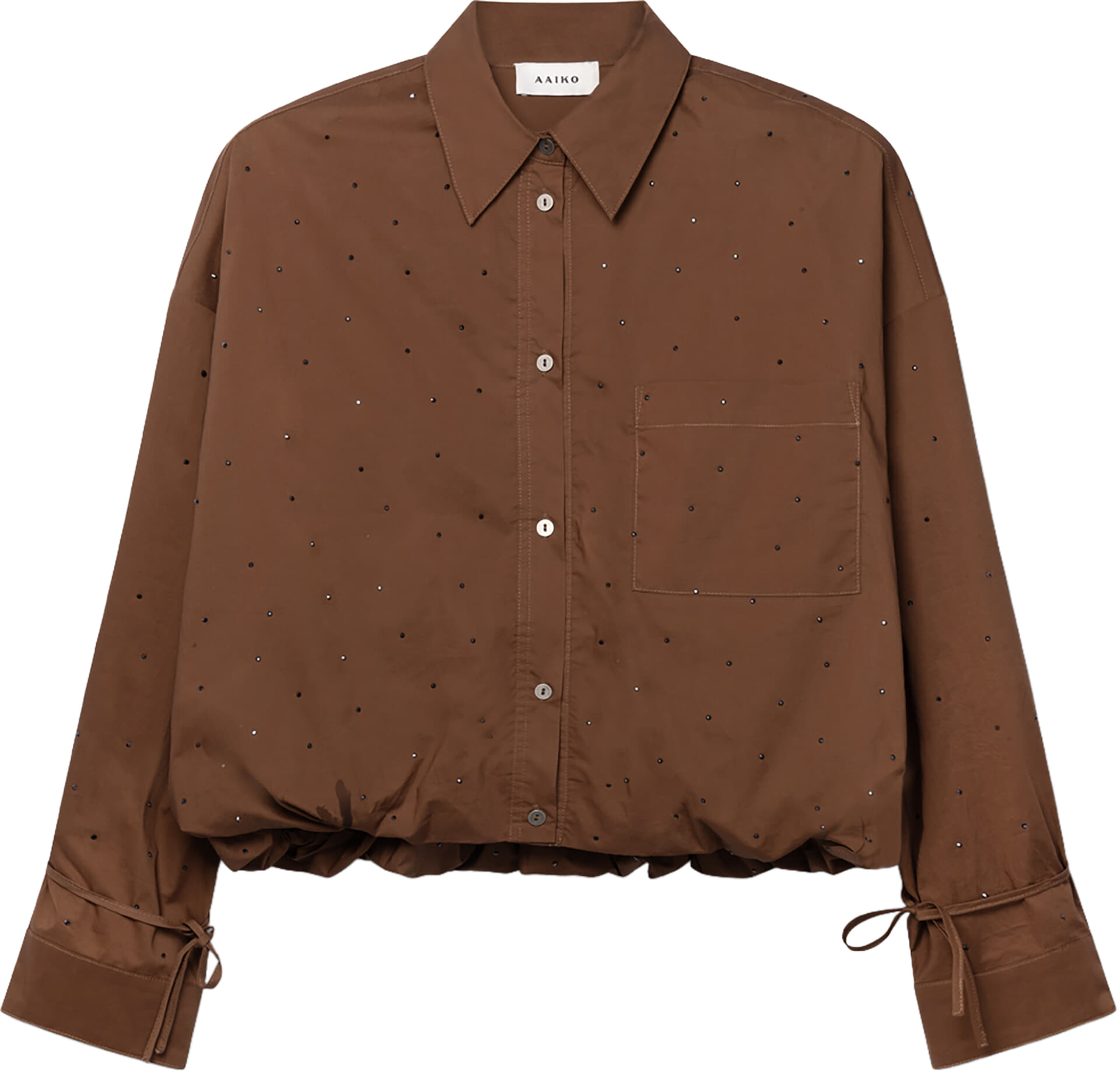 Aaiko Blouse Mekkie Strass Brick