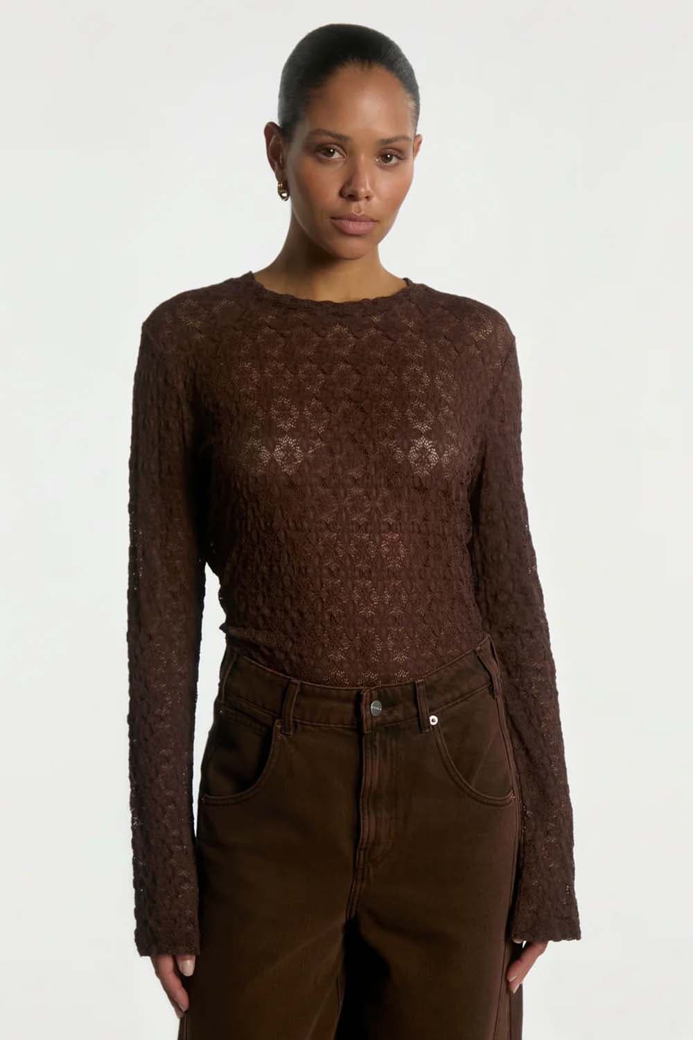 Aaiko Top Mason Taupe