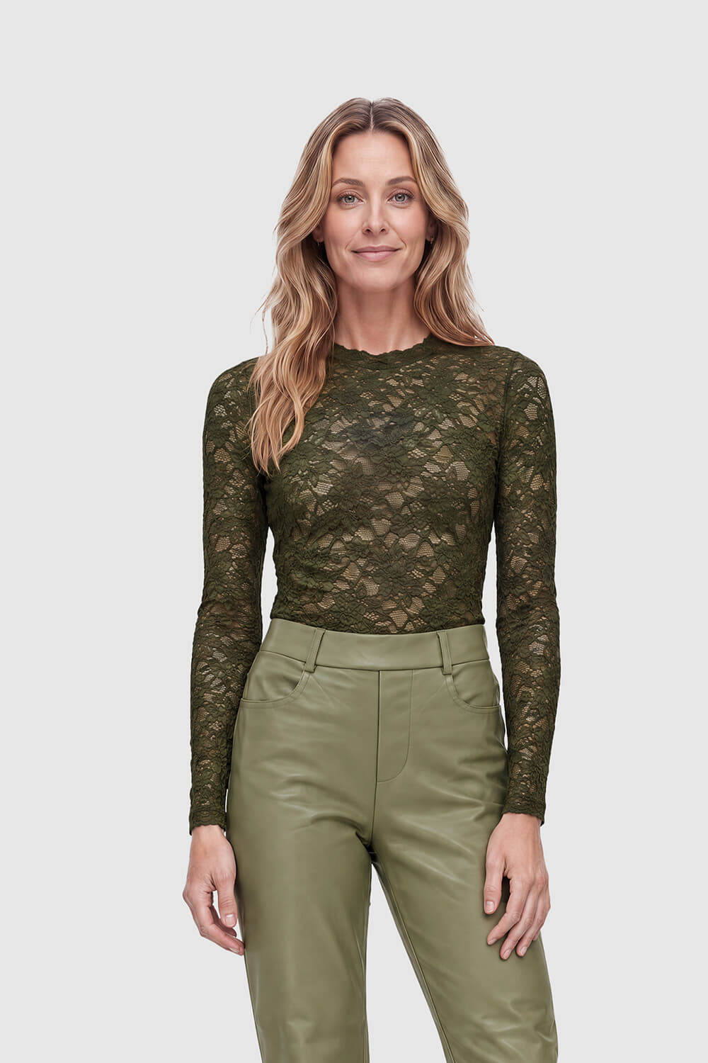 Lady Day Top Joss Groen