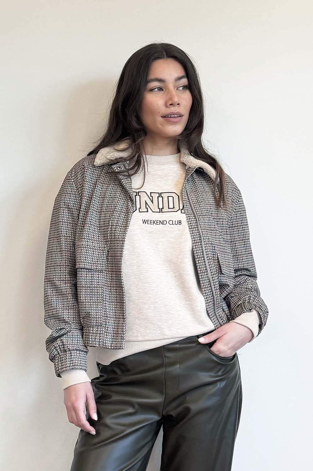 Lady Day Sweater Sunday mel. Beige