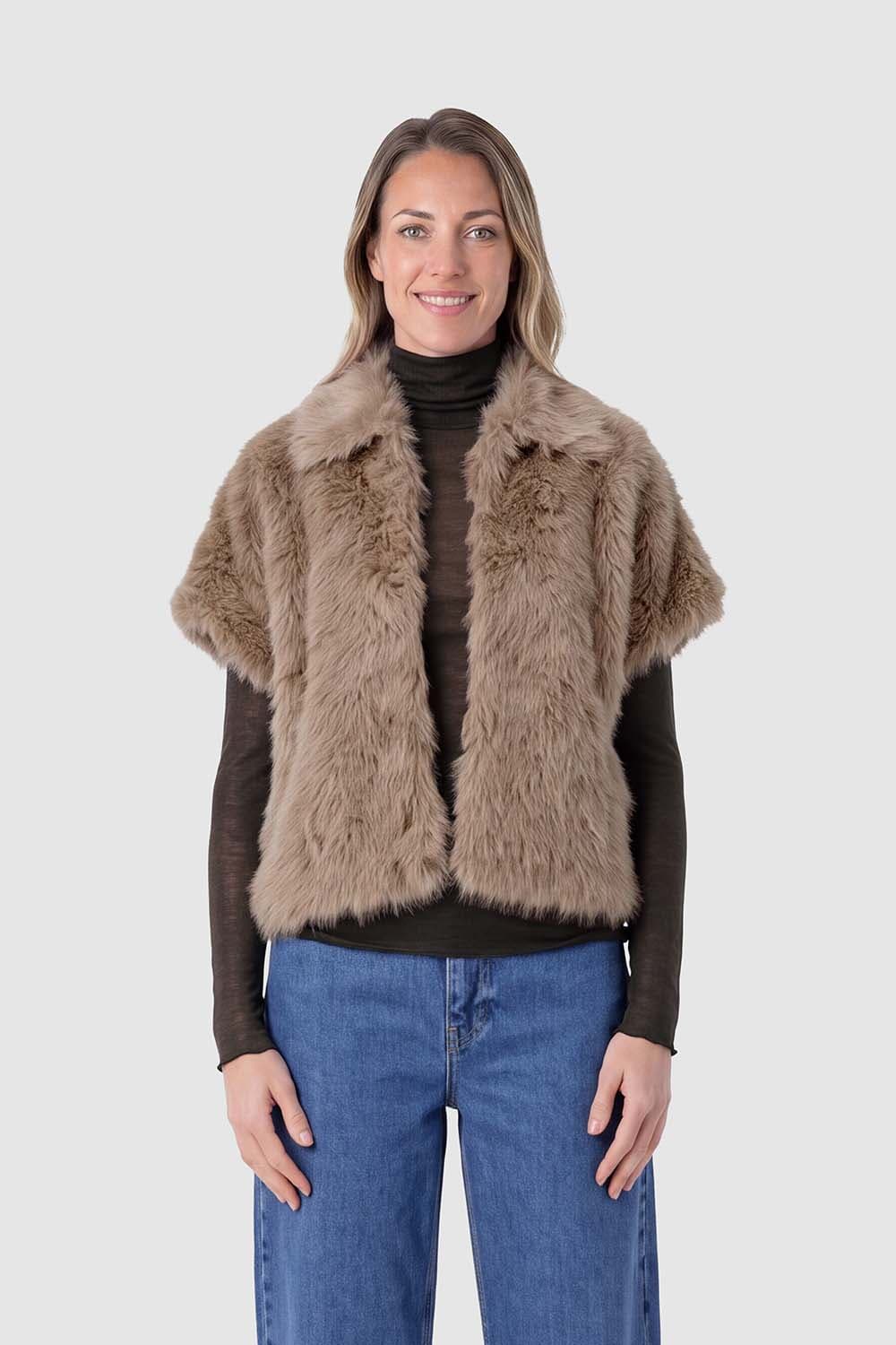 Lady Day Gilet Jenna Beige