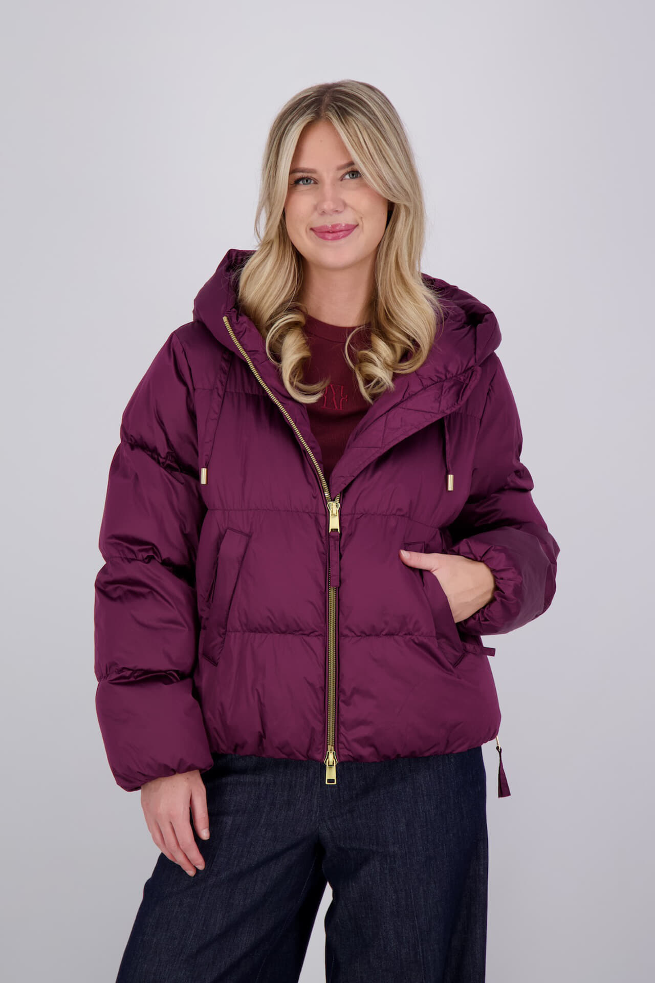 Beaumont Jas Marian Gewatteerde Bordeaux Rood