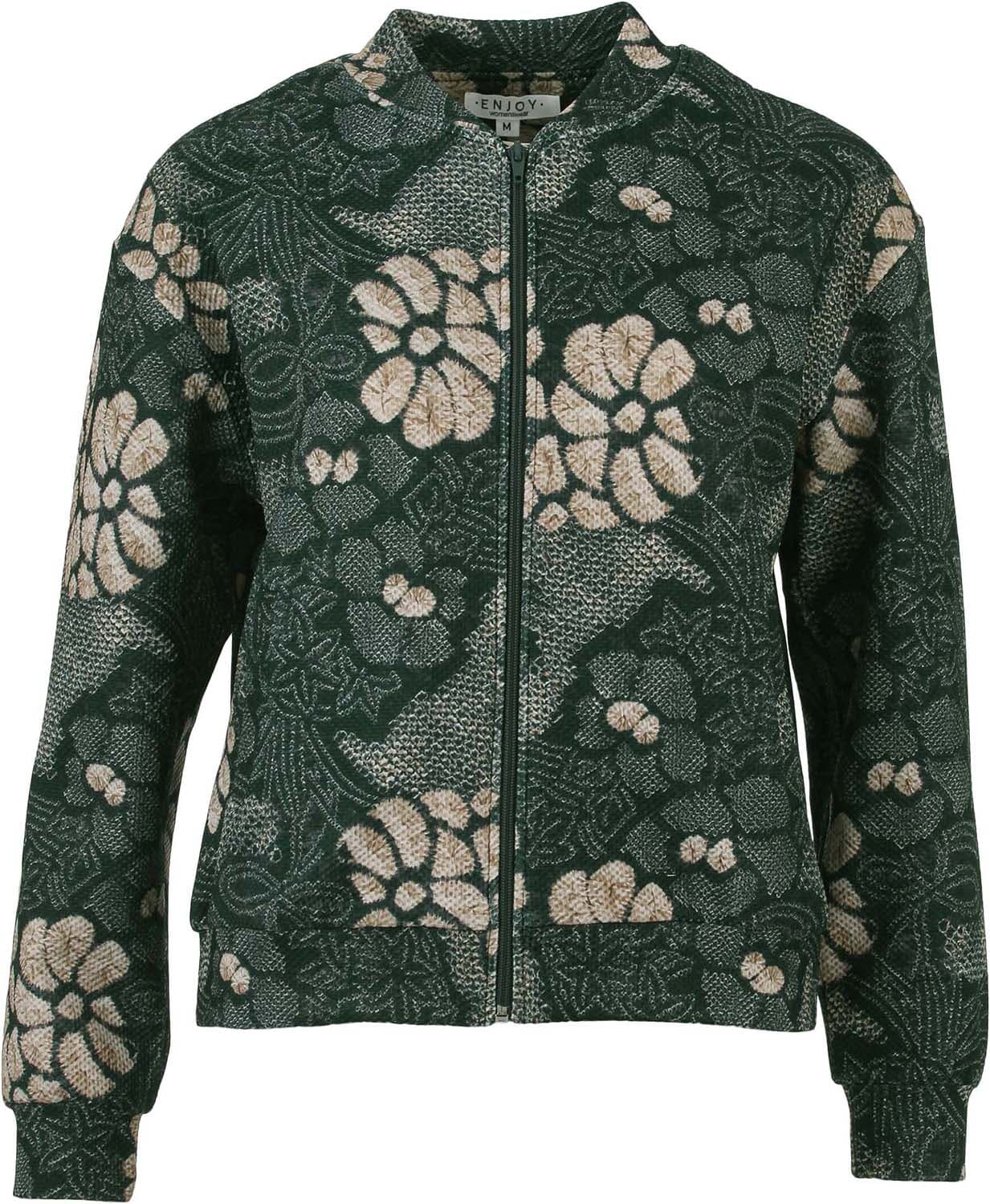 Enjoy Bomber vest Groen