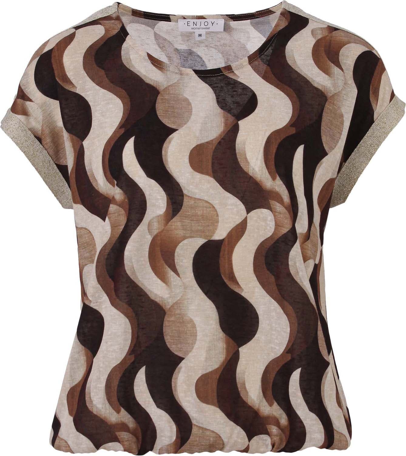 Bloes Golfjes Print  Bruin