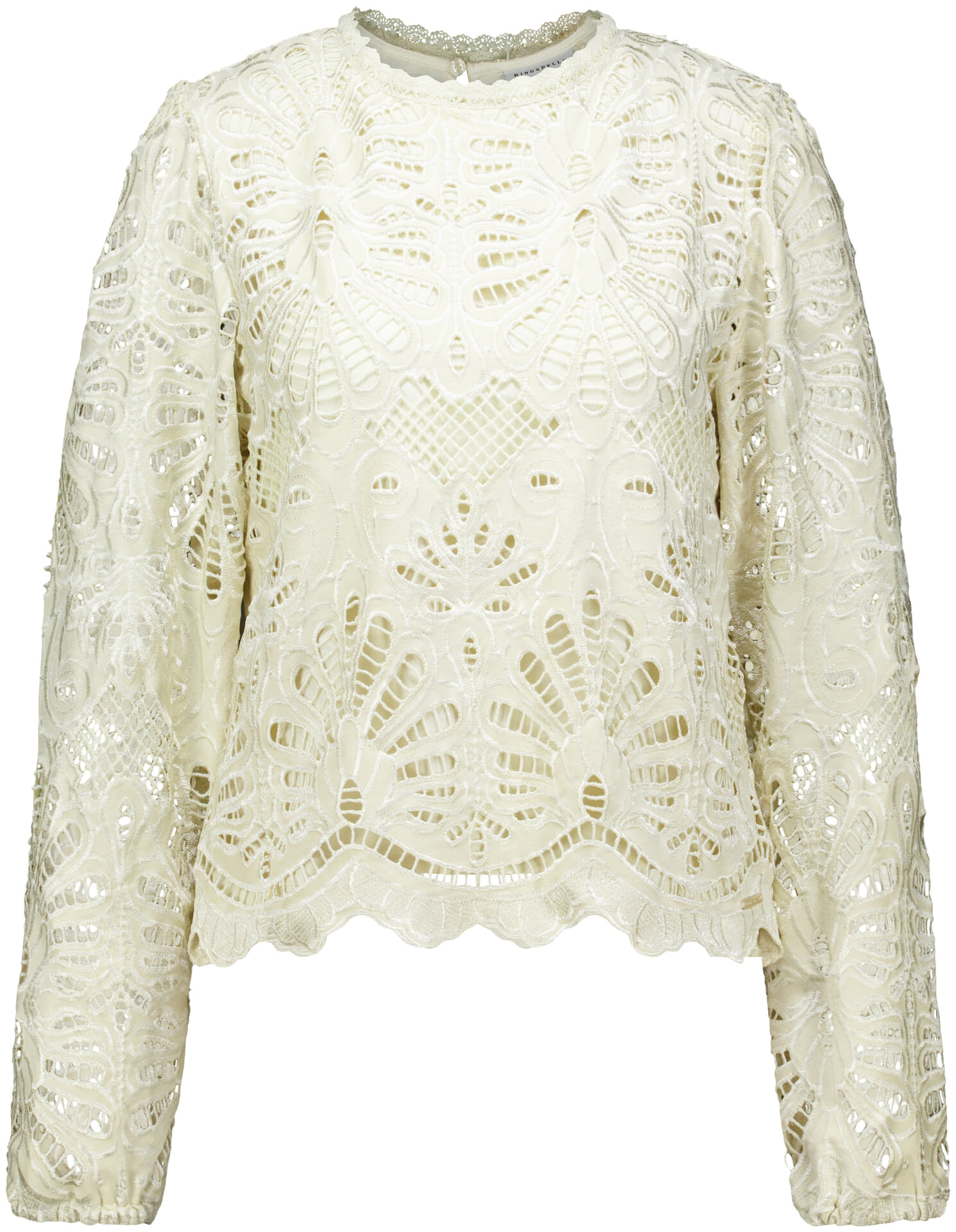 Rino & Pelle Blouse Jaike Long balloon Sleeve  Beige