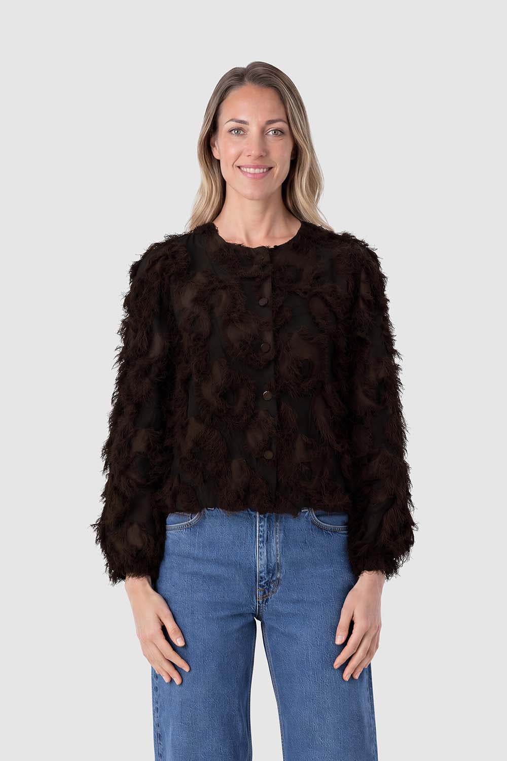 Rino & Pelle Vest Alm Fancy Bruin