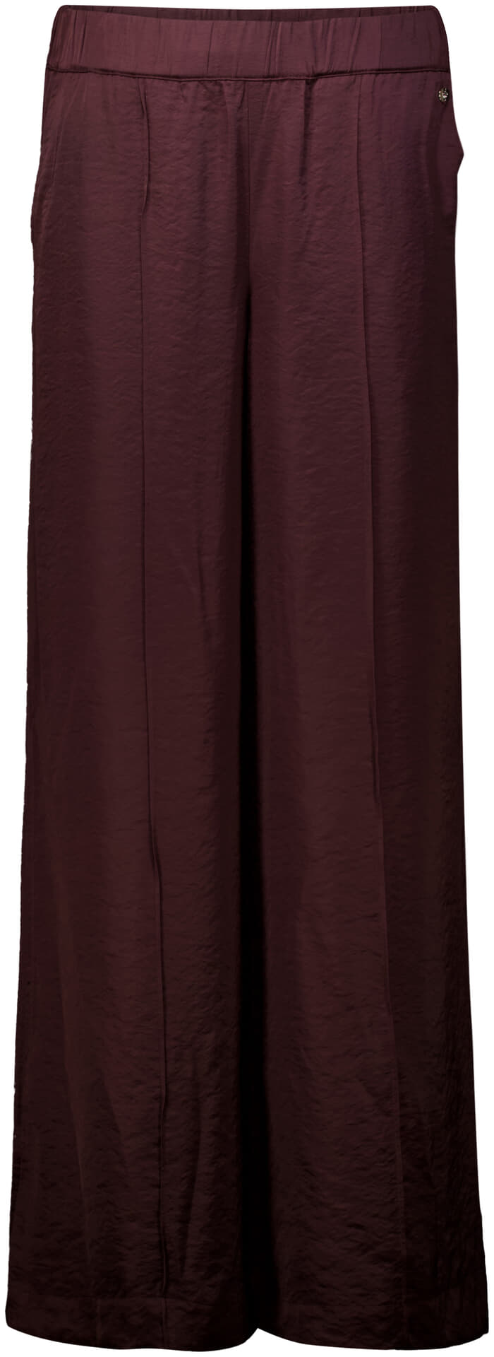 Rino & Pelle Broek Regular length wide leg Bordeaux Rood