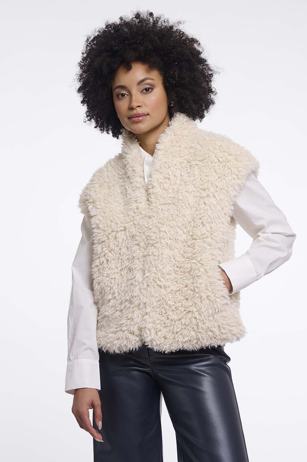 Rino & Pelle Gilet Freya Beige