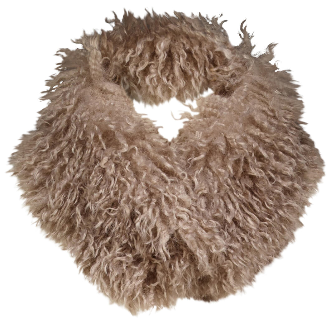 Rino & Pelle Sjaal Banu met Magneetsluiting Beige