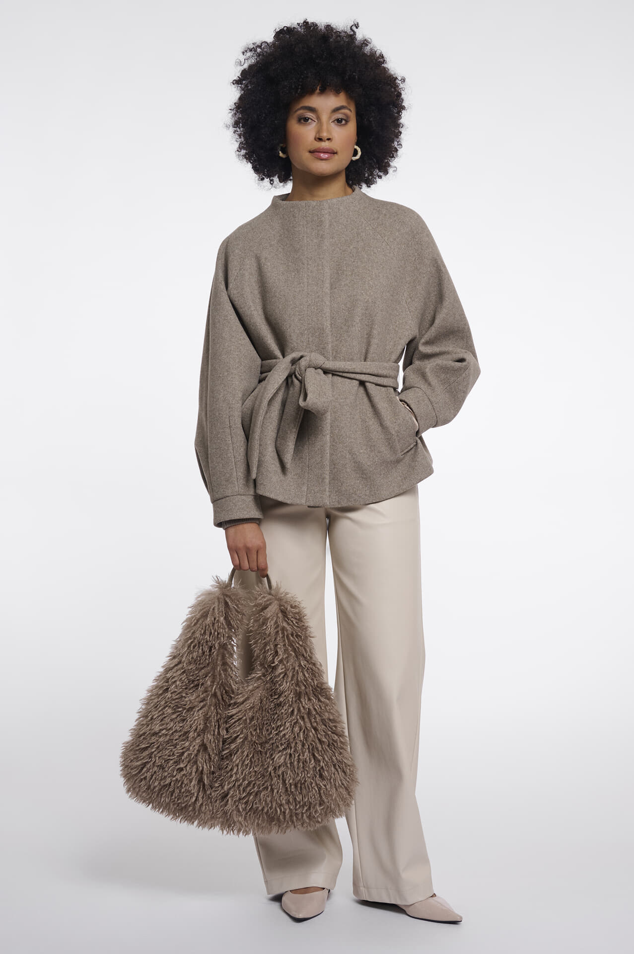 Rino & Pelle Schoudertas Gusta Beige