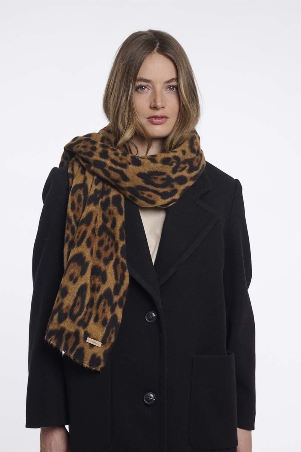 Rino & Pelle Sjaal Hutton  Camel